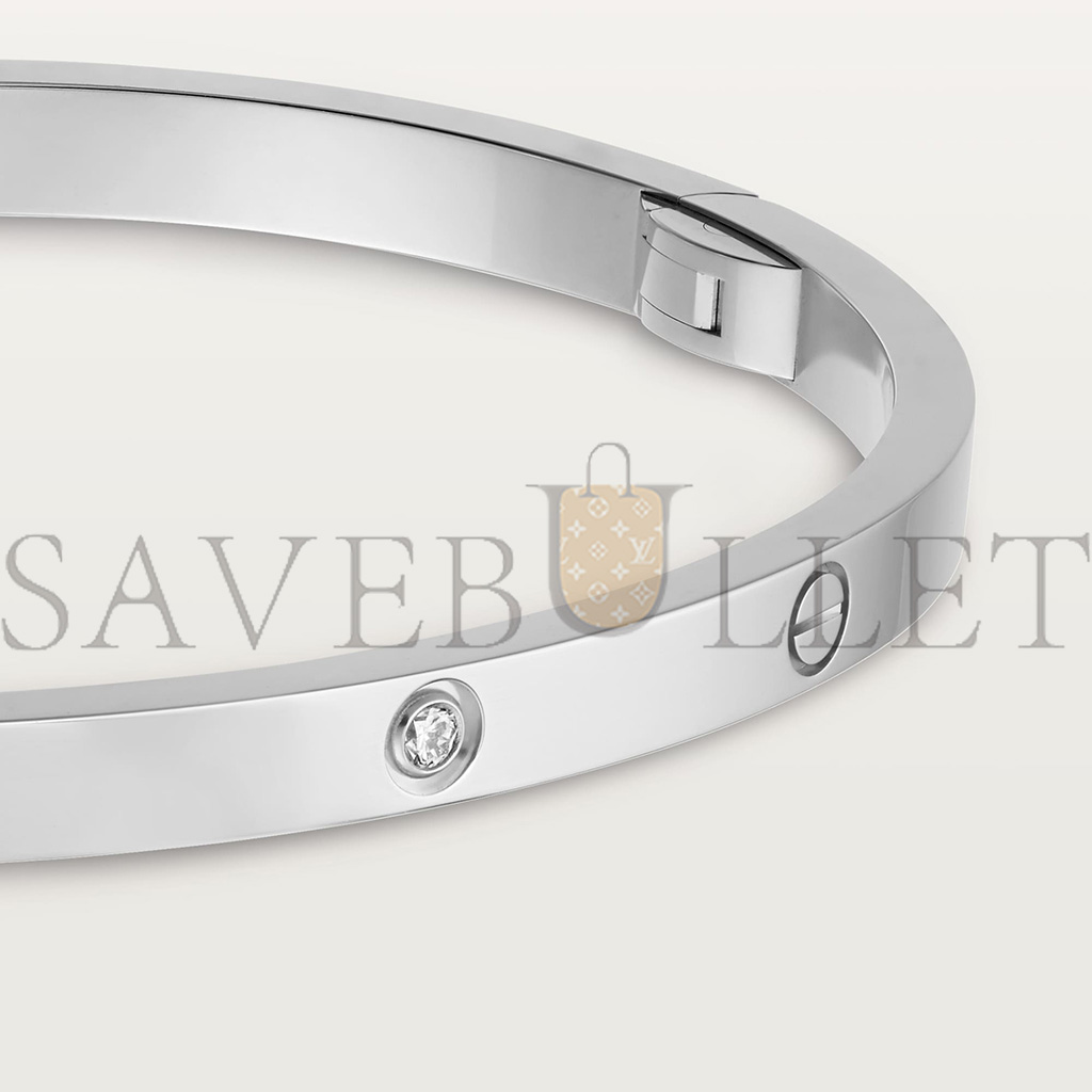 CARTIER  LOVE BRACELET, SMALL MODEL, 6 DIAMONDS B6047717