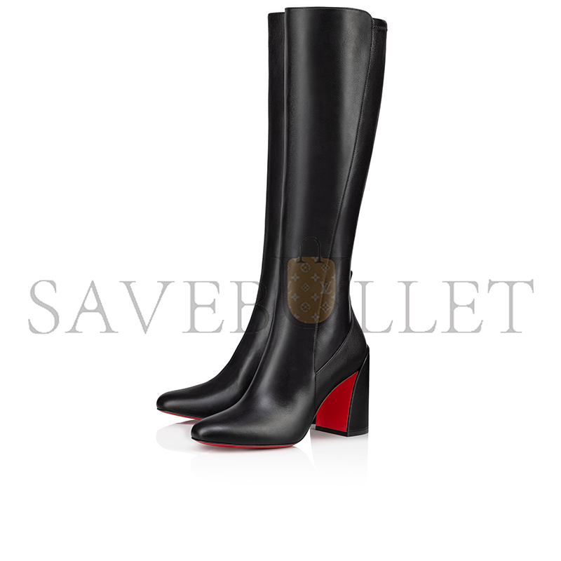 CHRISTIAN LOUBOUTIN JANE BOTTA 85 MM BOOTS-CALF LEATHER AND NAPPA LEATHER-BLACK-WOMEN 3240786BK01 CHRISTIAN LOUBOUTIN JANE BOTTA 85 MM BOOTS-CALF LEATHER AND NAPPA LEATHER-BLACK-WOMEN 3240786BK01