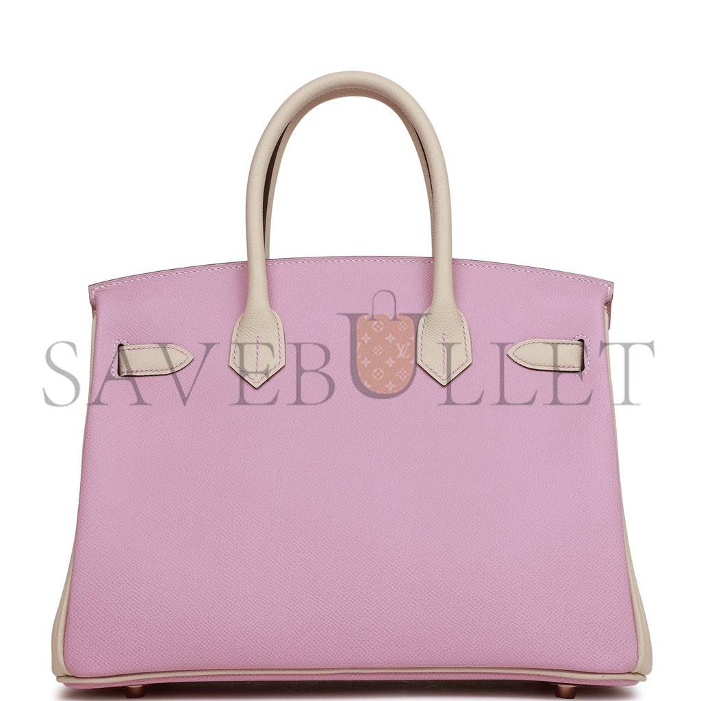 HERMES SPECIAL ORDER (HSS) BIRKIN 30 MAUVE SYLVESTRE AND CRAIE EPSOM ROSE GOLD HARDWARE ( 30cm*22*16cm) HERMES SPECIAL ORDER (HSS) BIRKIN 30 MAUVE SYLVESTRE AND CRAIE EPSOM ROSE GOLD HARDWARE ( 30cm*22*16cm)
