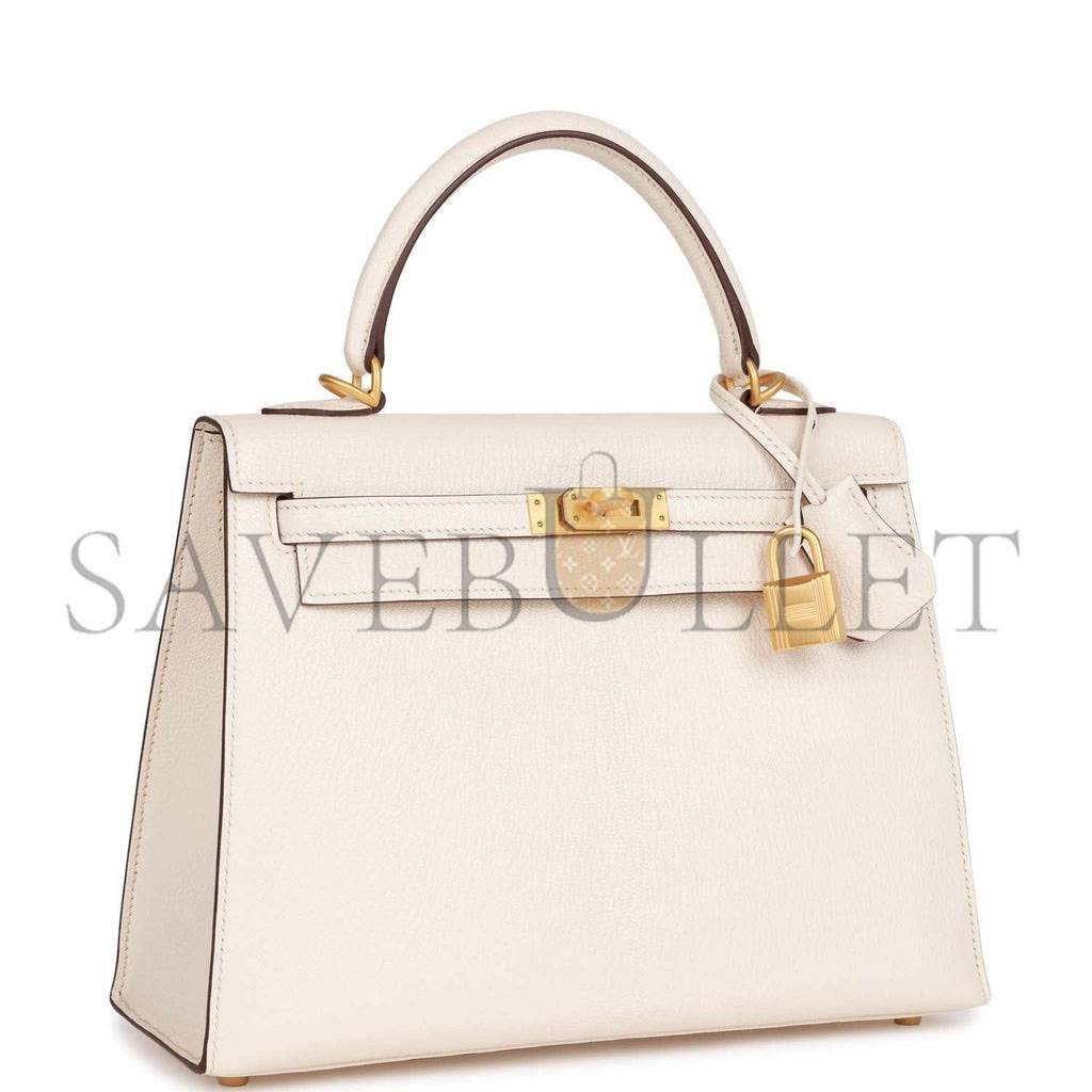 HERMES SPECIAL ORDER (HSS) KELLY SELLIER 25 NATA VERSO EPSOM BRUSHED GOLD HARDWARE HANDMADE (25*17*7cm) HERMES SPECIAL ORDER (HSS) KELLY SELLIER 25 NATA VERSO EPSOM BRUSHED GOLD HARDWARE HANDMADE (25*17*7cm)