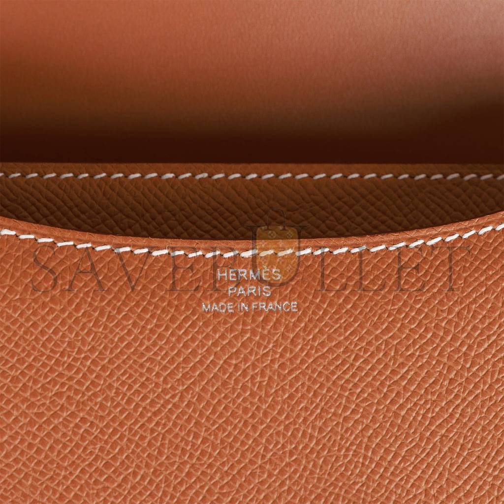 HERMES CONSTANCE 18 GOLD EPSOM PALLADIUM HARDWARE (18cm) HERMES CONSTANCE 18 GOLD EPSOM PALLADIUM HARDWARE (18cm)