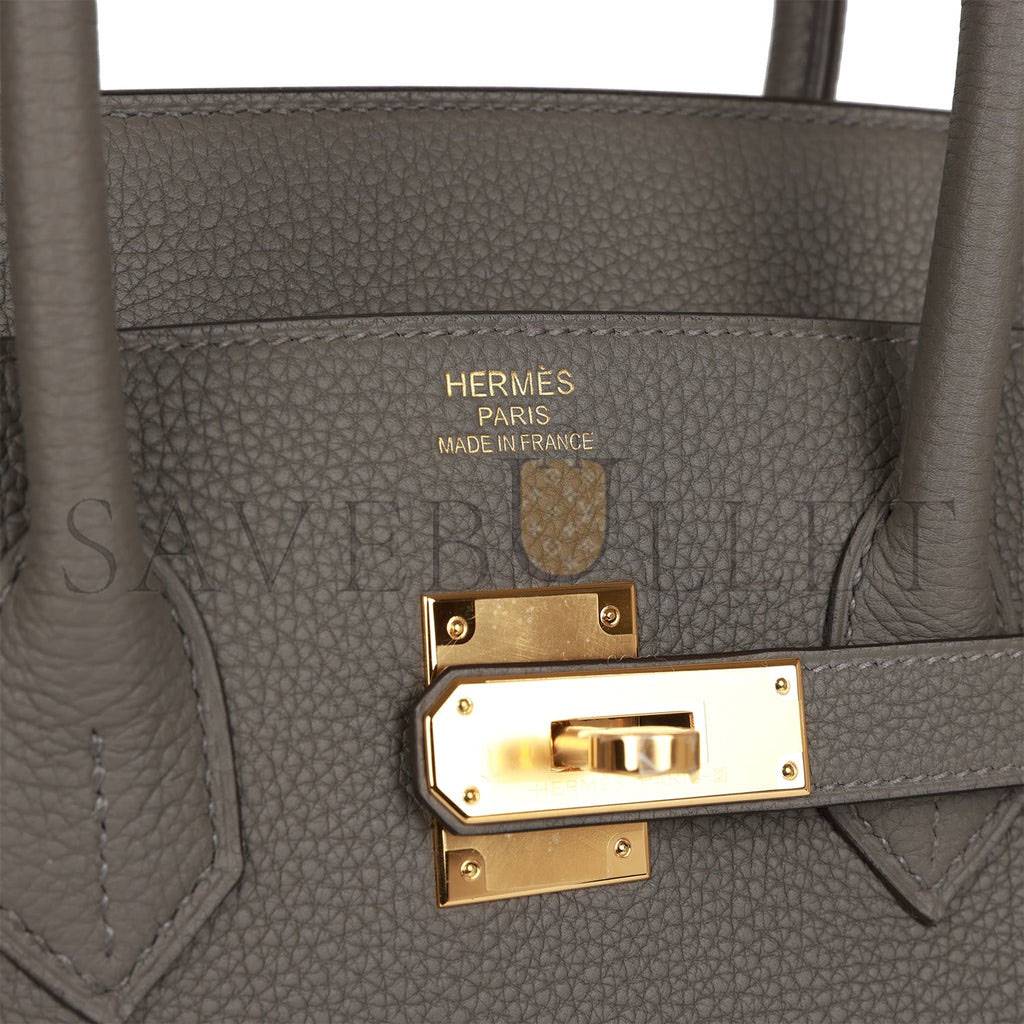 HERMES BIRKIN 35 GRIS MEYER TOGO GOLD HARDWARE 39880414560350 (35cm) HERMES BIRKIN 35 GRIS MEYER TOGO GOLD HARDWARE 39880414560350 (35cm)