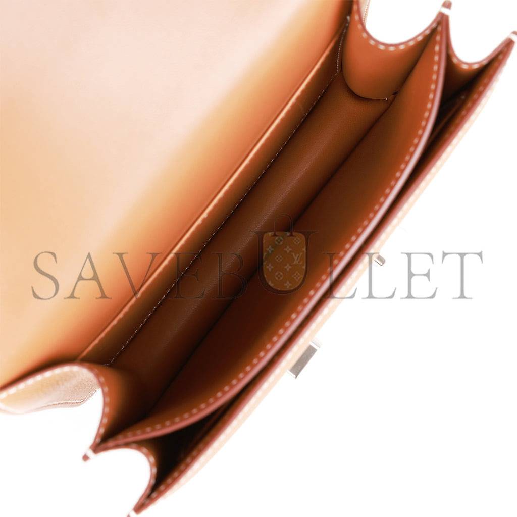 HERMES CONSTANCE 18 GOLD EPSOM PALLADIUM HARDWARE (18cm) HERMES CONSTANCE 18 GOLD EPSOM PALLADIUM HARDWARE (18cm)