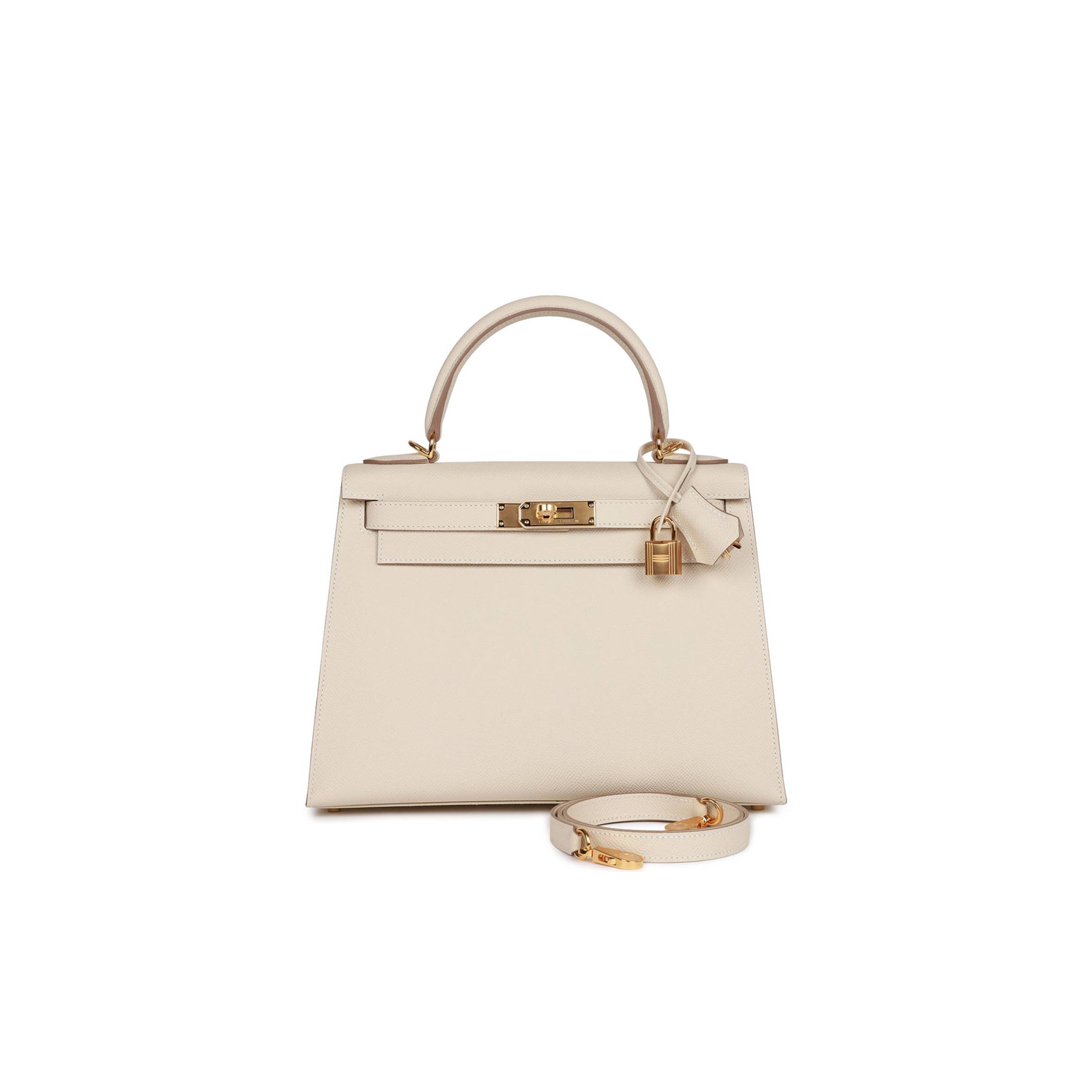 HERMES CRAIE EPSOM SELLIER KELLY 28CM GOLD HARDWARE (28*21*12cm) HERMES CRAIE EPSOM SELLIER KELLY 28CM GOLD HARDWARE (28*21*12cm)