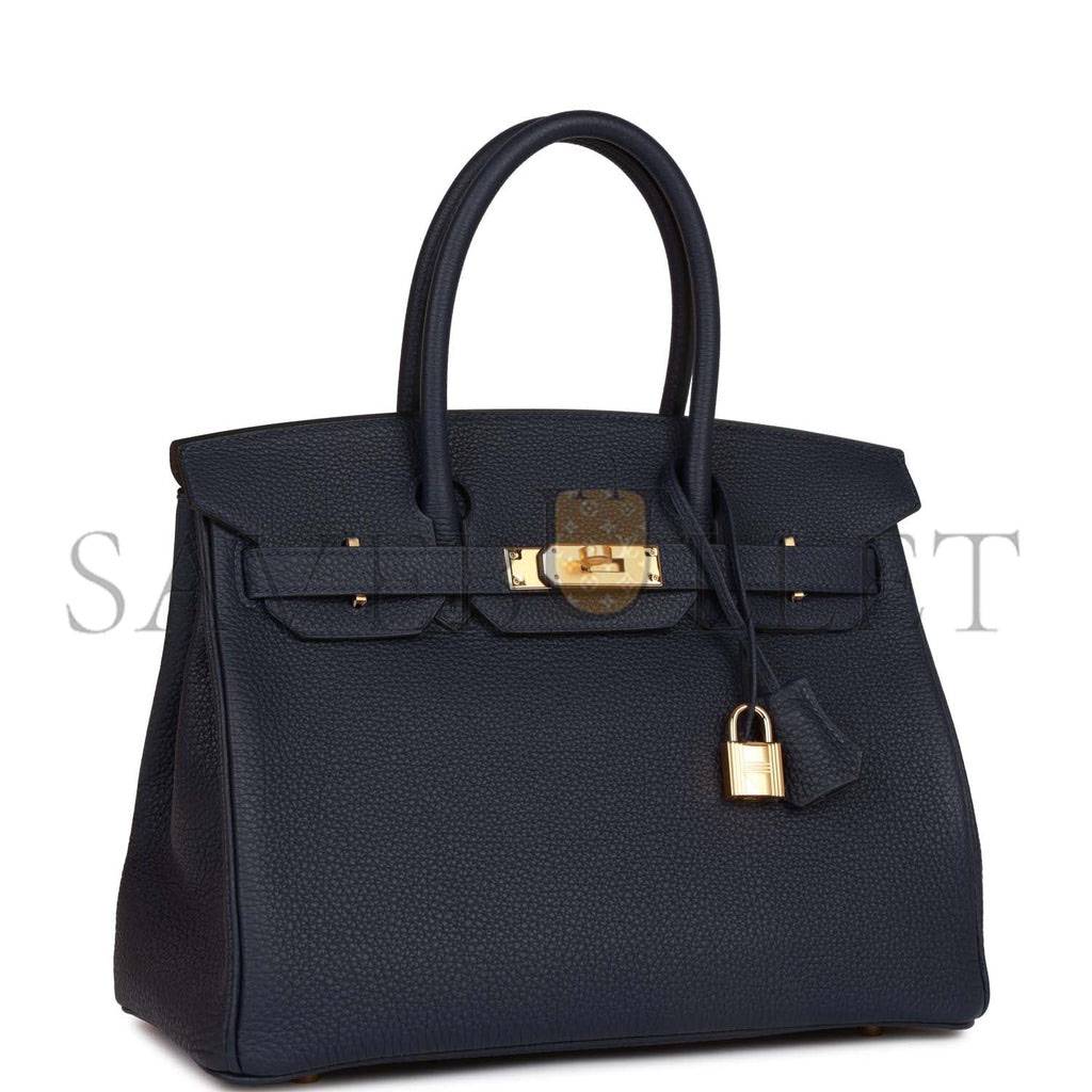 HERMES BIRKIN 30 BLEU NUIT TOGO GOLD HARDWARE (30cm) HERMES BIRKIN 30 BLEU NUIT TOGO GOLD HARDWARE (30cm)