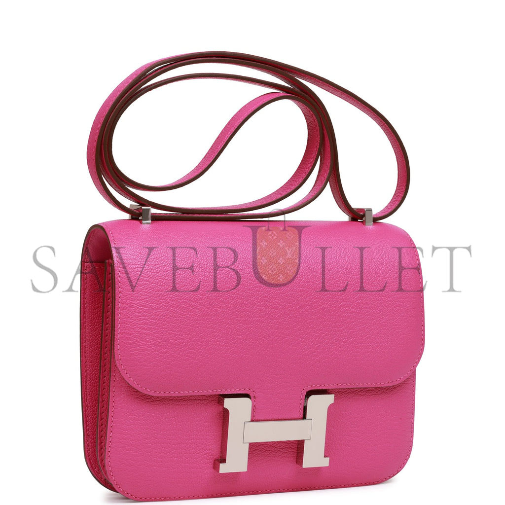 HERMES CONSTANCE 18 MAGNOLIA EVERCOLOR PALLADIUM HARDWARE (18cm) HERMES CONSTANCE 18 MAGNOLIA EVERCOLOR PALLADIUM HARDWARE (18cm)