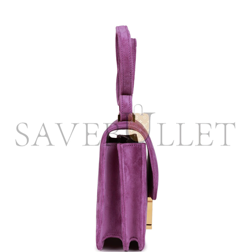 HERMES CONSTANCE 18 VIOLET DOBLIS GOLD HARDWARE 39793238179934 (18cm) HERMES CONSTANCE 18 VIOLET DOBLIS GOLD HARDWARE 39793238179934 (18cm)