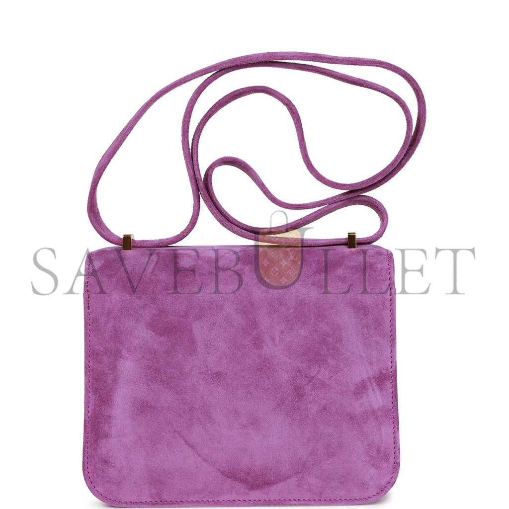 HERMES CONSTANCE 18 VIOLET DOBLIS GOLD HARDWARE 39793238179934 (18cm) HERMES CONSTANCE 18 VIOLET DOBLIS GOLD HARDWARE 39793238179934 (18cm)