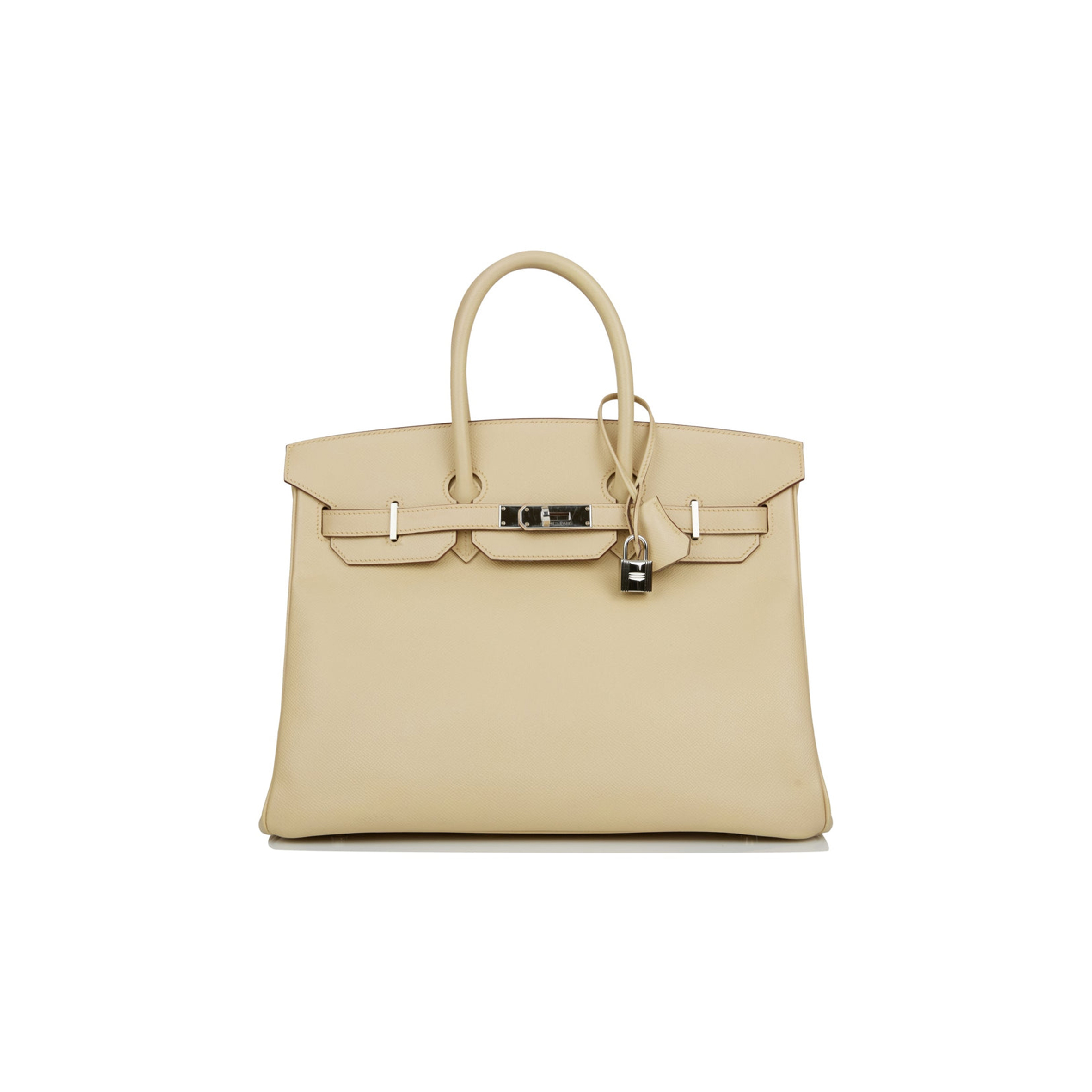 HERMES BIRKIN 35 PARCHEMIN EPSOM PALLADIUM HARDWARE (35cm) HERMES BIRKIN 35 PARCHEMIN EPSOM PALLADIUM HARDWARE (35cm)