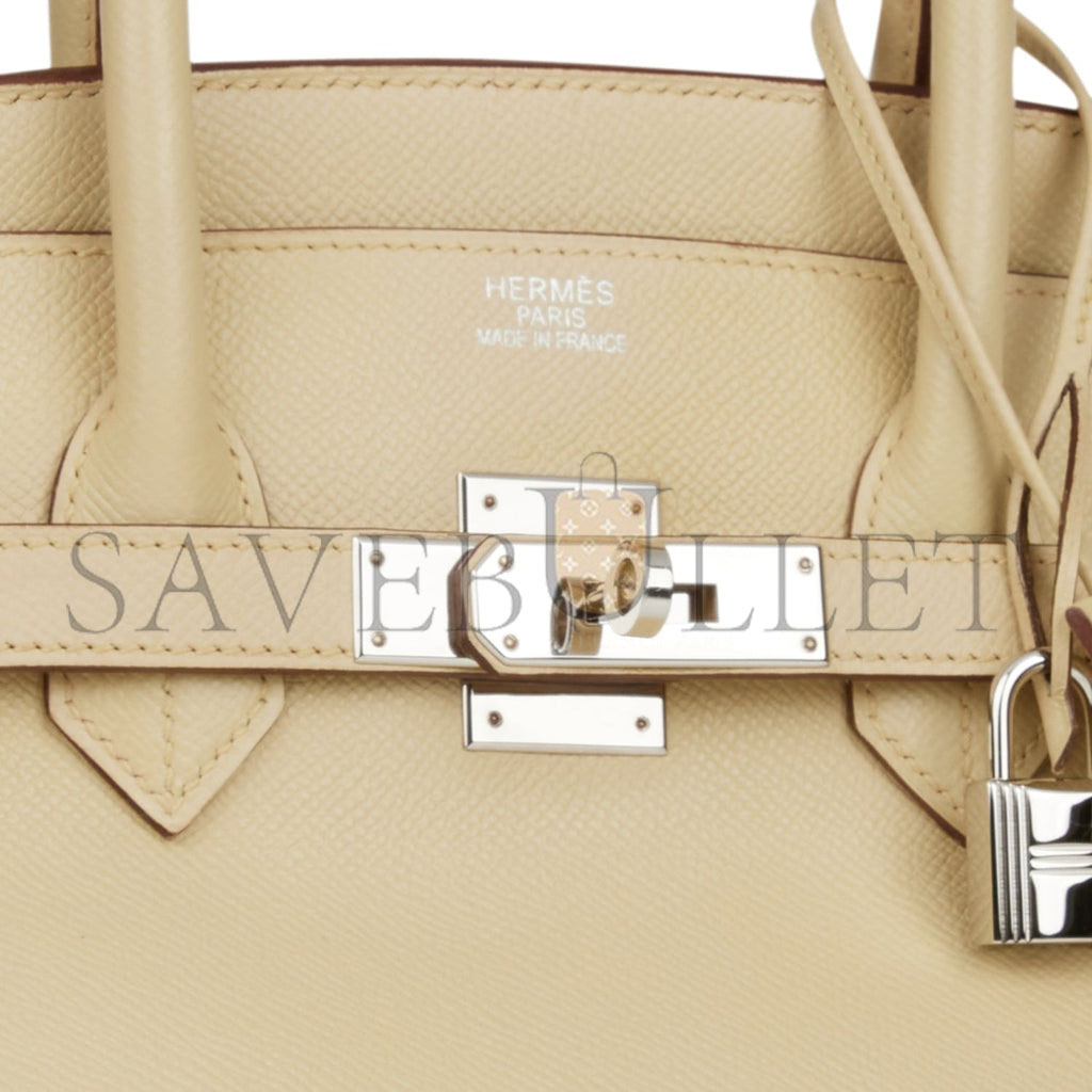 HERMES BIRKIN 35 PARCHEMIN EPSOM PALLADIUM HARDWARE (35cm) HERMES BIRKIN 35 PARCHEMIN EPSOM PALLADIUM HARDWARE (35cm)
