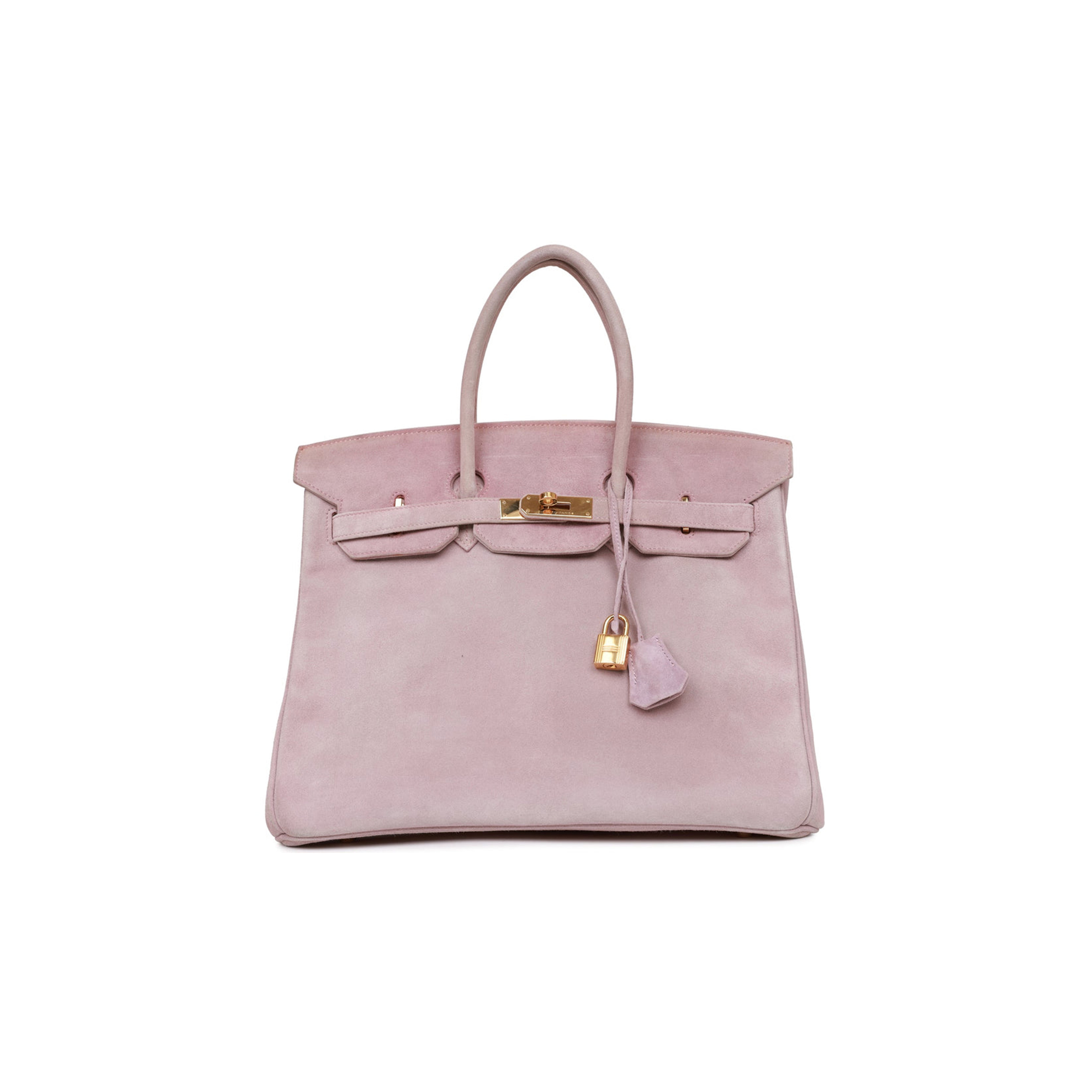 HERMES BIRKIN 35 LILAC DOBLIS GOLD HARDWARE (35cm) HERMES BIRKIN 35 LILAC DOBLIS GOLD HARDWARE (35cm)