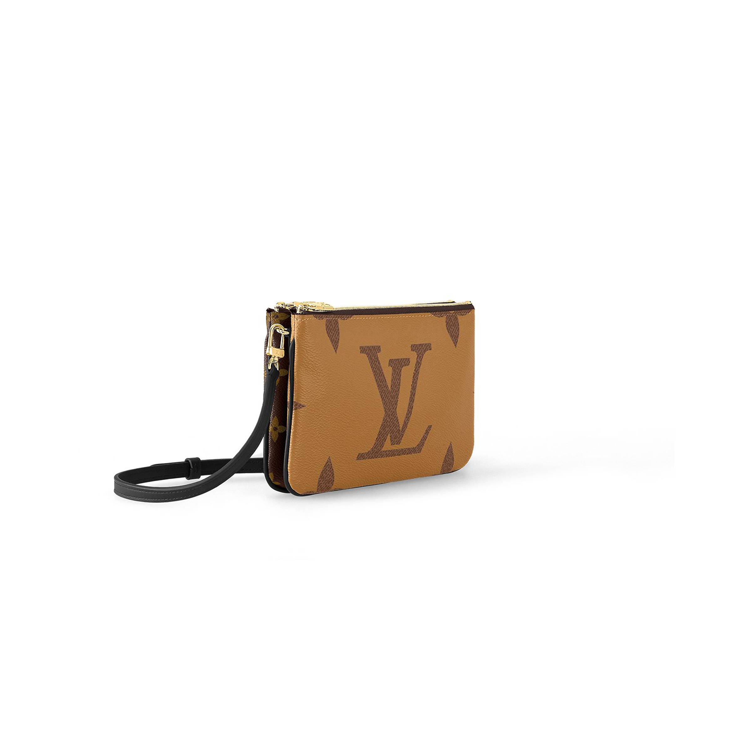 LOUIS VUITTON DOUBLE ZIP POCHETTE M69203 (20*12.5*3cm)