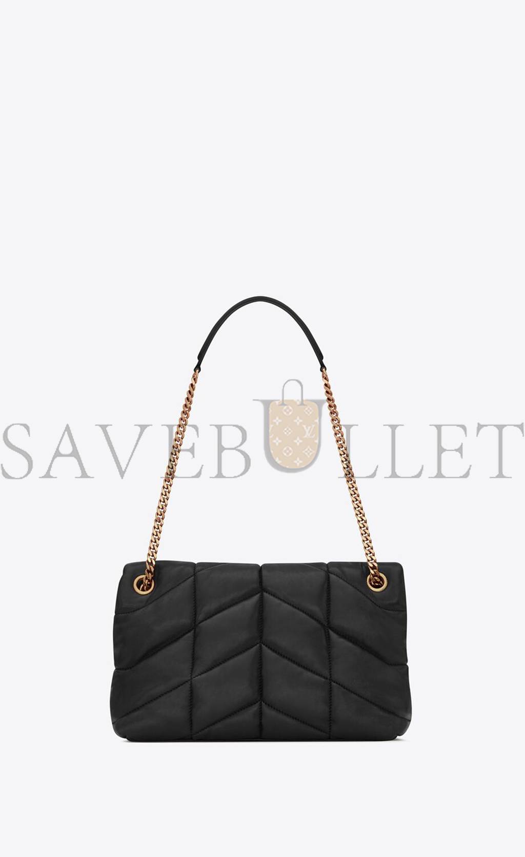 YSL PUFFER SMALL CHAIN BAG IN QUILTED LAMBSKIN 5774761EL071000 (29*17*11cm)