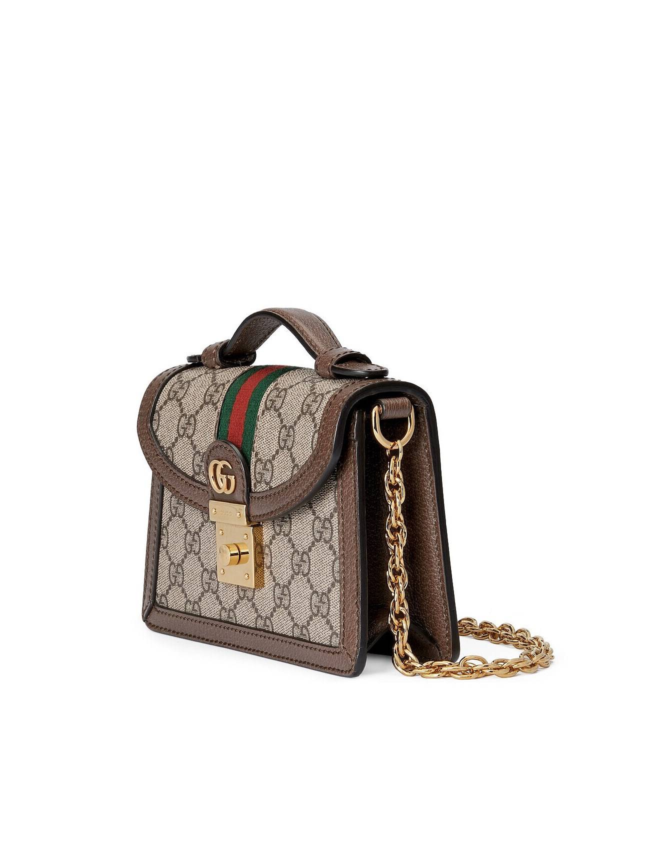 GUCCI OPHIDIA GG MINI SHOULDER BAG   696180 (17.5*13*6cm)